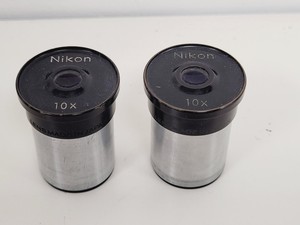 Thumbnail image of Job lot of 21 x Black Nikon Compound Microscopes with Accessories Lab