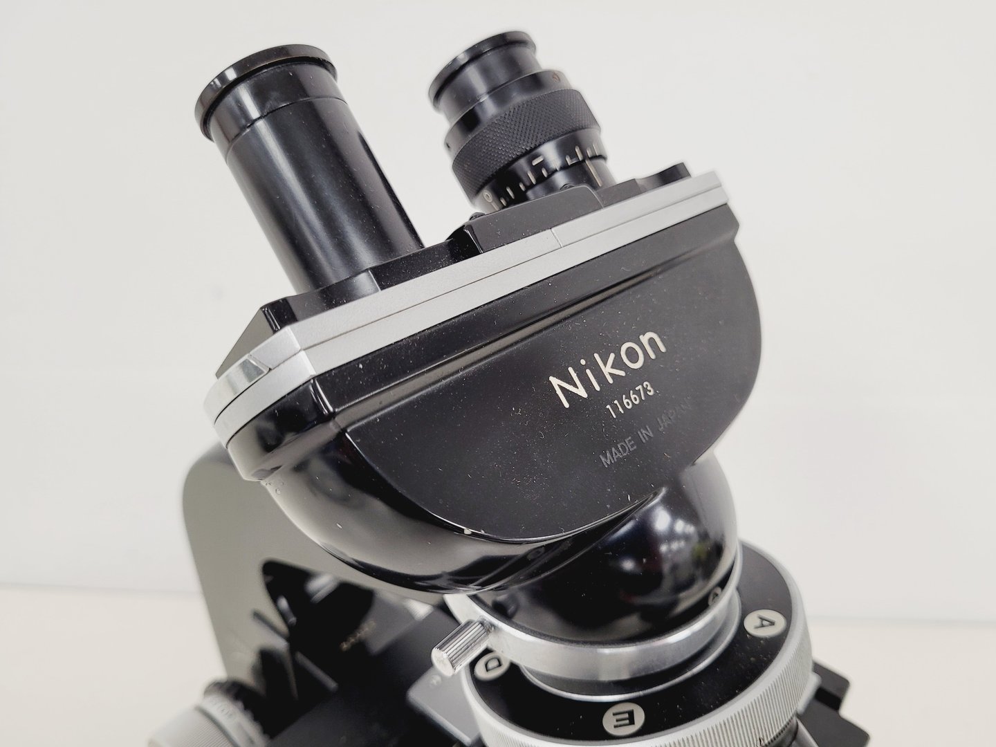 Image of Job lot of 21 x Black Nikon Compound Microscopes with Accessories Lab