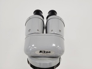 Thumbnail image of Job Lot of 9 Grey Nikon Stereo Microscopes & Transformers Lab