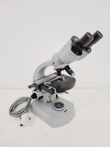 Thumbnail image of Carl Zeiss Binocular Microscope w/ 3 Objectives 160/0.17 Lab