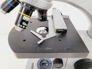 Thumbnail image of Carl Zeiss Binocular Microscope w/ 3 Objectives 160/0.17 Lab