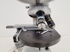 Thumbnail image of Carl Zeiss Binocular Microscope w/ 3 Objectives 160/0.17 Lab