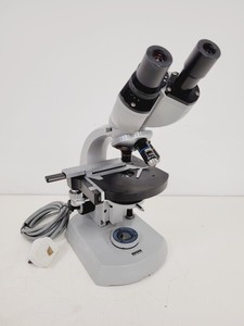 Thumbnail image of Carl Zeiss Binocular Microscope w/ 3 Objectives 160/0.17 Lab