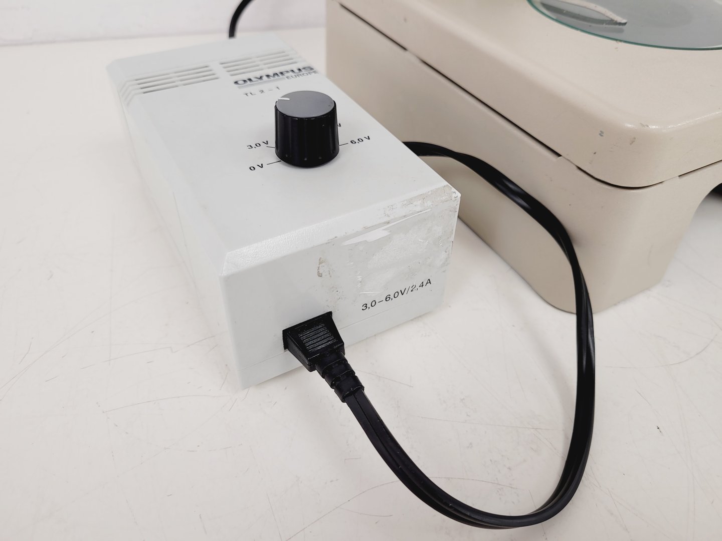 Image of Olympus SZ40 Stereo Zoom Microscope SZ-ST with SZ-CTV C-Mount Camera Adapter Lab