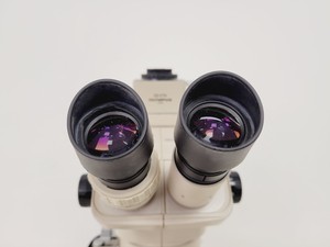 Thumbnail image of Olympus SZ40 Stereo Zoom Microscope SZ-ST with SZ-CTV C-Mount Camera Adapter Lab