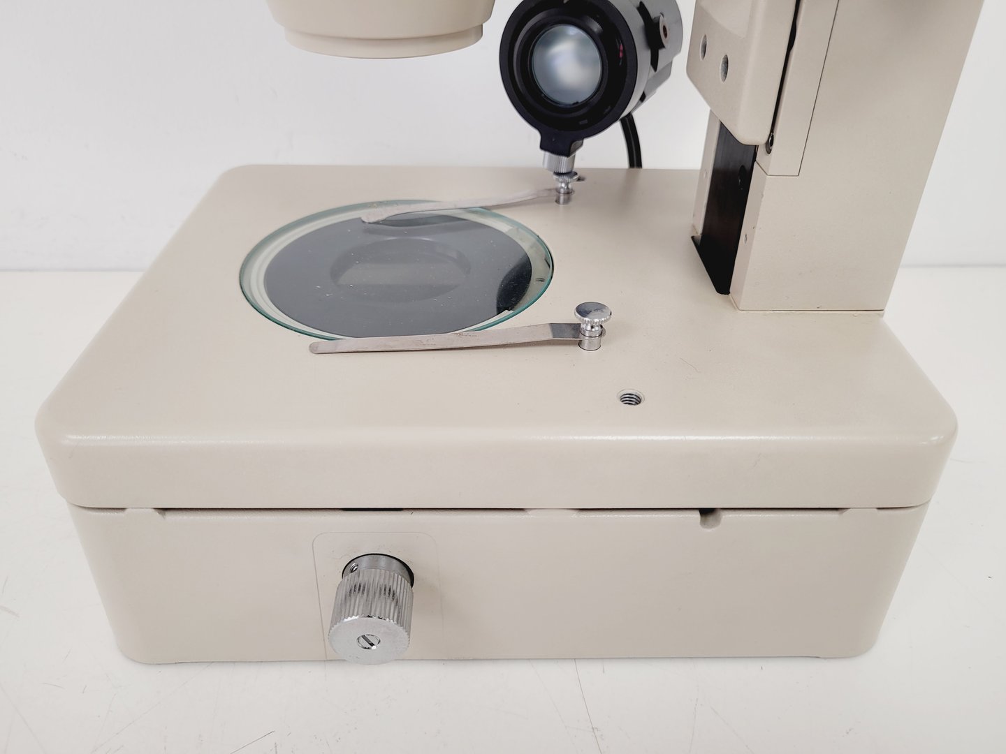 Image of Olympus SZ40 Stereo Zoom Microscope SZ-ST with SZ-CTV C-Mount Camera Adapter Lab