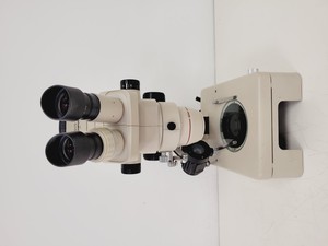 Thumbnail image of Olympus SZ40 Stereo Zoom Microscope SZ-ST with SZ-CTV C-Mount Camera Adapter Lab