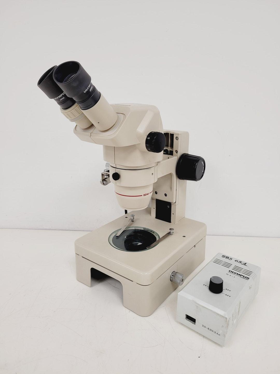 Image of Olympus SZ40 Stereo Zoom Microscope SZ-ST GSWH10X/22 Lab
