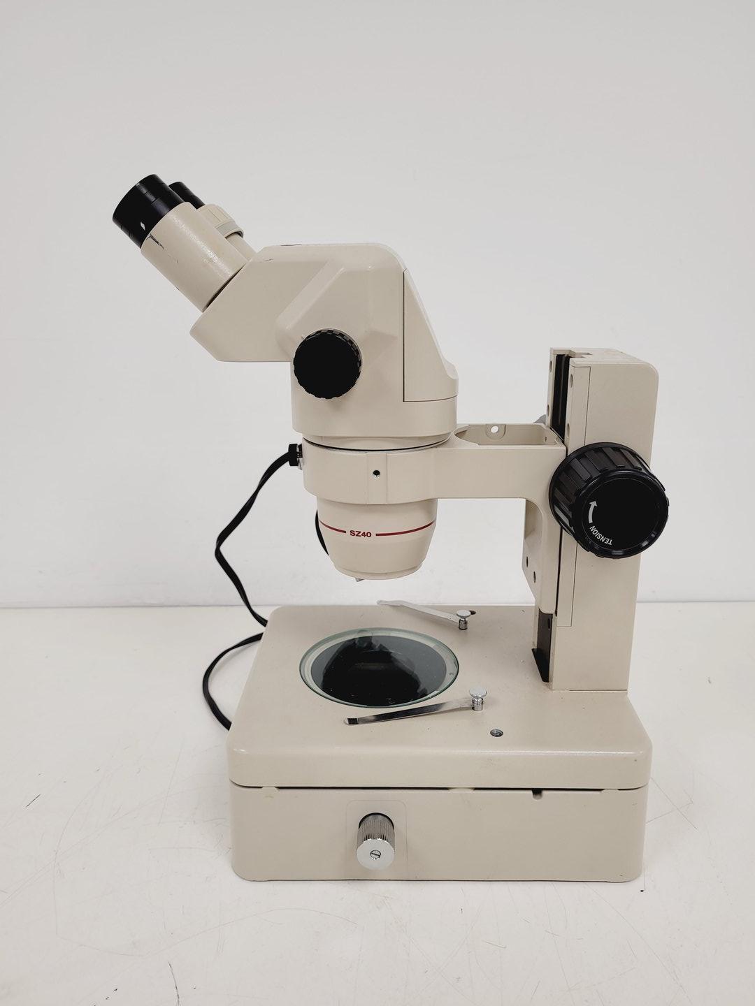 Image of Olympus SZ40 Stereo Zoom Microscope SZ-ST W.10X Lab
