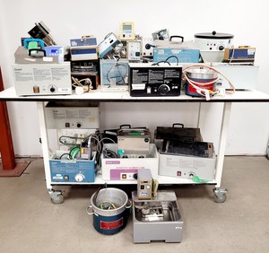Thumbnail image of Job Lot of Laboratory Water Baths - Stirred, Unstirred, Grant, Haake, Techne Lab