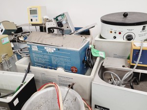 Thumbnail image of Job Lot of Laboratory Water Baths - Stirred, Unstirred, Grant, Haake, Techne Lab