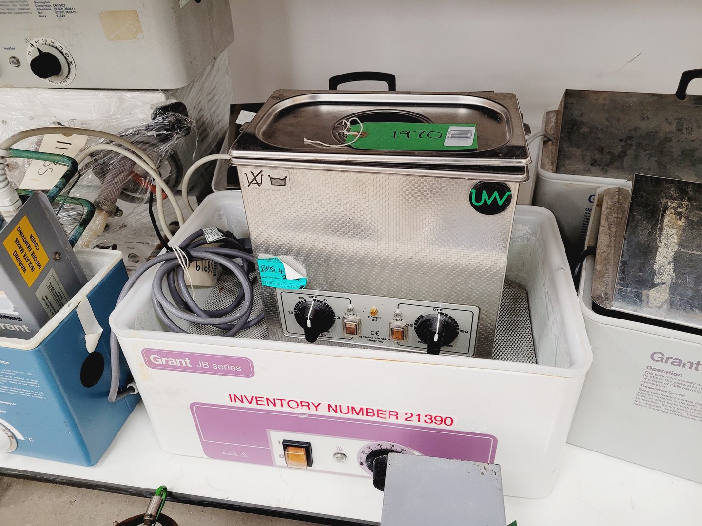 Image of Job Lot of Laboratory Water Baths - Stirred, Unstirred, Grant, Haake, Techne Lab