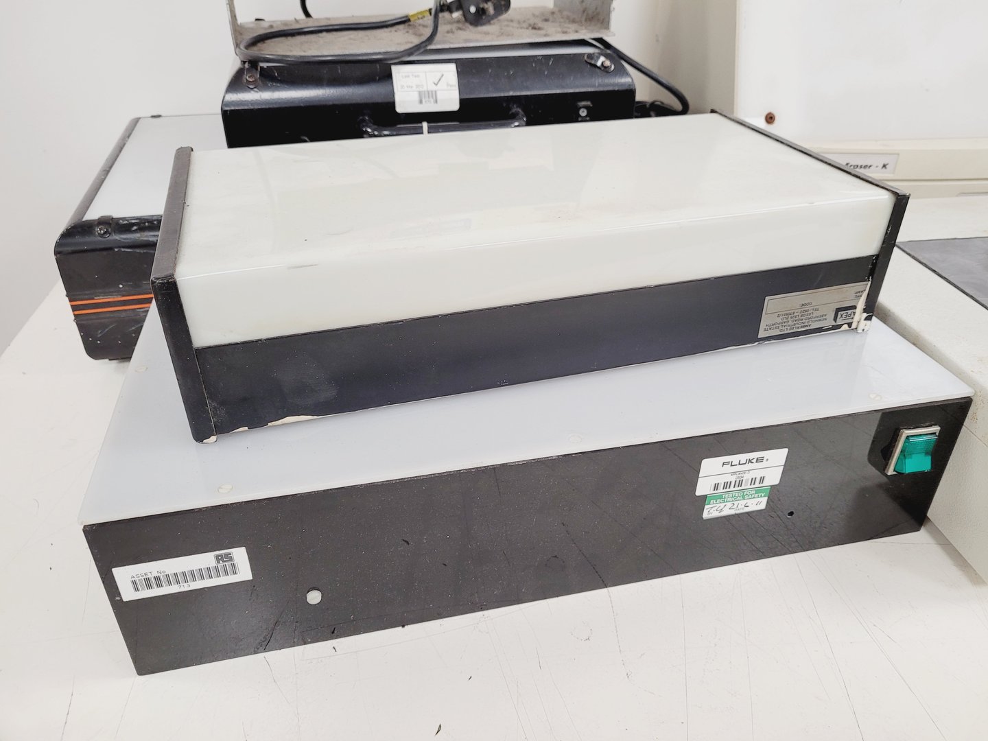 Image of Job Lot of Laboratory Light Boxes - X-Ray Viewers, UV Transilluminators Lab