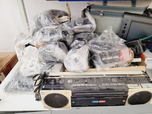 Thumbnail image of Large IT & AV Equipment Job Lot - Projectors, Cameras, VHS, DVD, - Nikon, JVC, 