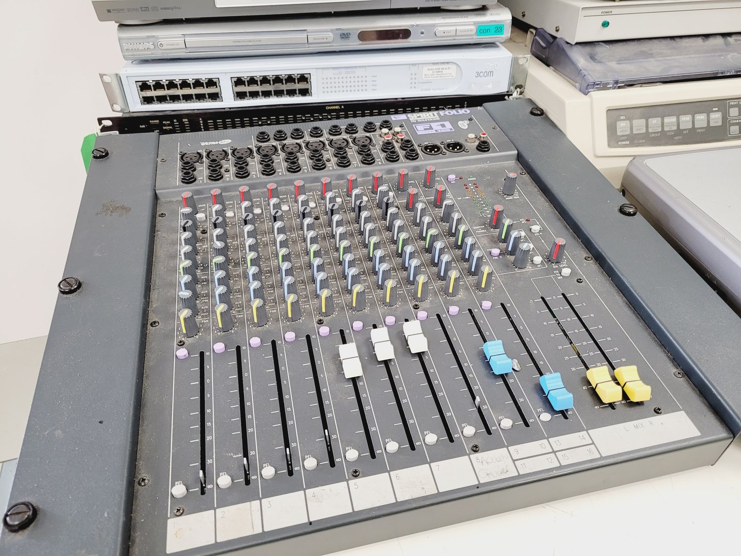 Image of Large IT & AV Equipment Job Lot - Projectors, Cameras, VHS, DVD, - Nikon, JVC,