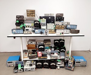 Thumbnail image of Large Lot Electrical Engineering Units Power Supplies, Pulse Function Generators
