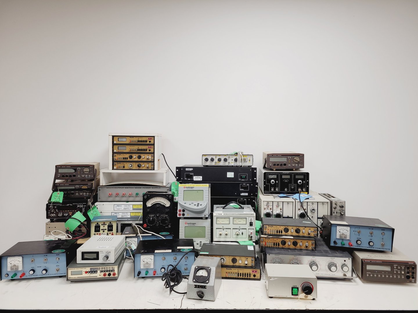 Image of Large Lot Electrical Engineering Units Power Supplies, Pulse Function Generators