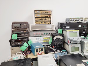 Thumbnail image of Large Lot Electrical Engineering Units Power Supplies, Pulse Function Generators
