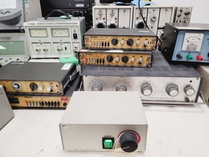Thumbnail image of Large Lot Electrical Engineering Units Power Supplies, Pulse Function Generators