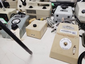 Thumbnail image of Job Lot of Microscope Power Supplies & Light Sources - Olympus, Nikon, Swift Lab