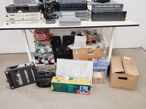 Thumbnail image of Lot of IT & AV Equipment, Monitors, Speakers, CD DVD Players, Switches, Mixers 