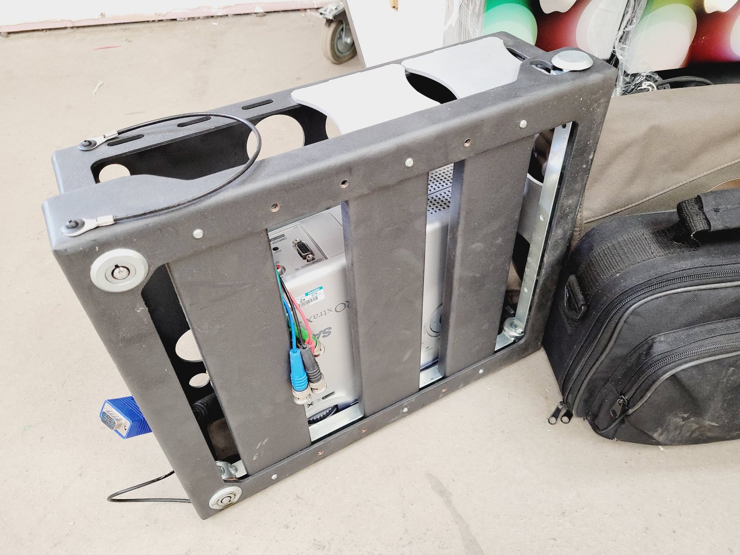 Image of Lot of IT & AV Equipment, Monitors, Speakers, CD DVD Players, Switches, Mixers 