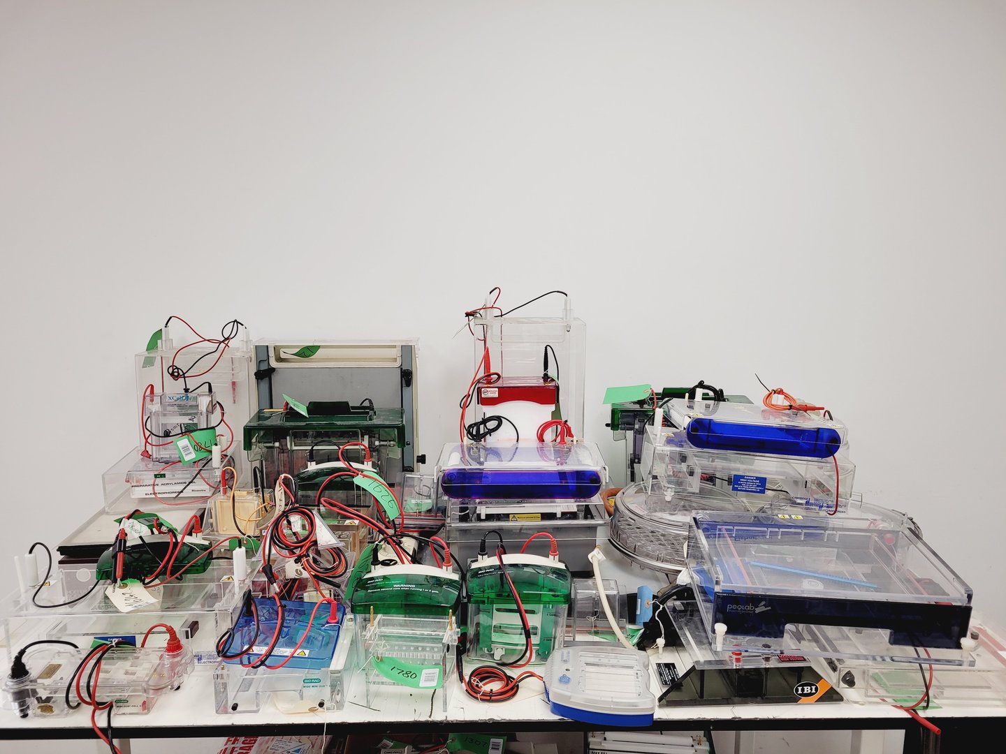 Image of Job Lot of Electrophoresis Tanks & Gel Dryers - Bio-Rad, Hoefer, Amersham Lab