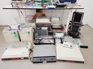 Thumbnail image of Job Lot of Electrophoresis Tanks & Gel Dryers - Bio-Rad, Hoefer, Amersham Lab
