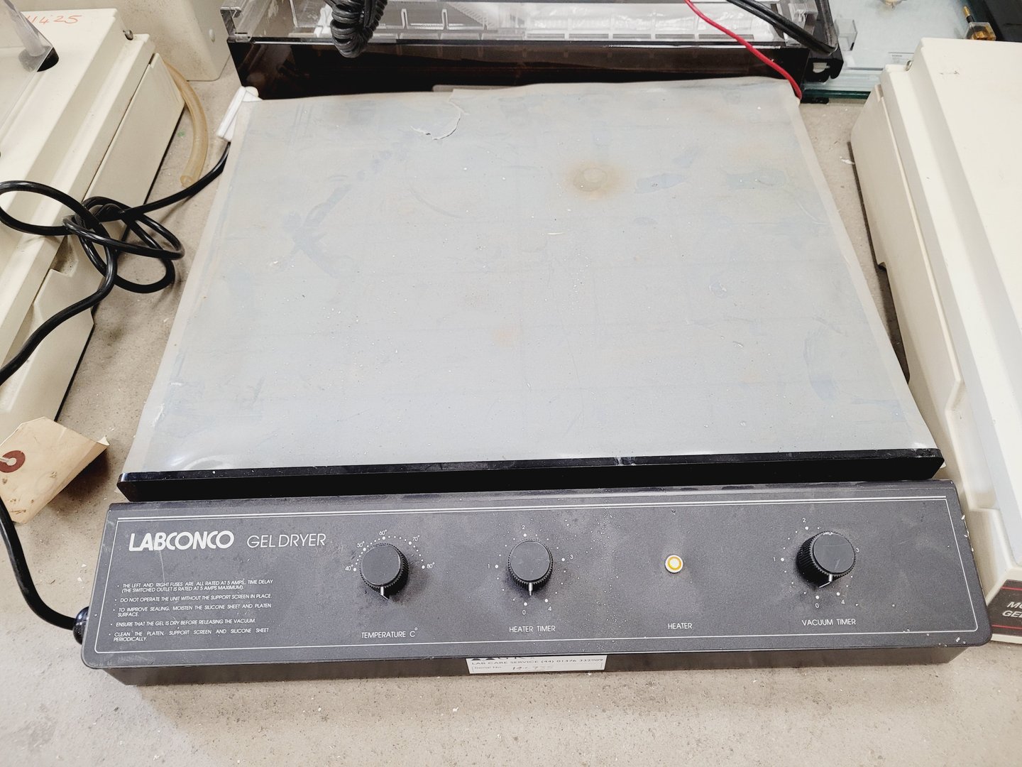 Image of Job Lot of Electrophoresis Tanks & Gel Dryers - Bio-Rad, Hoefer, Amersham Lab