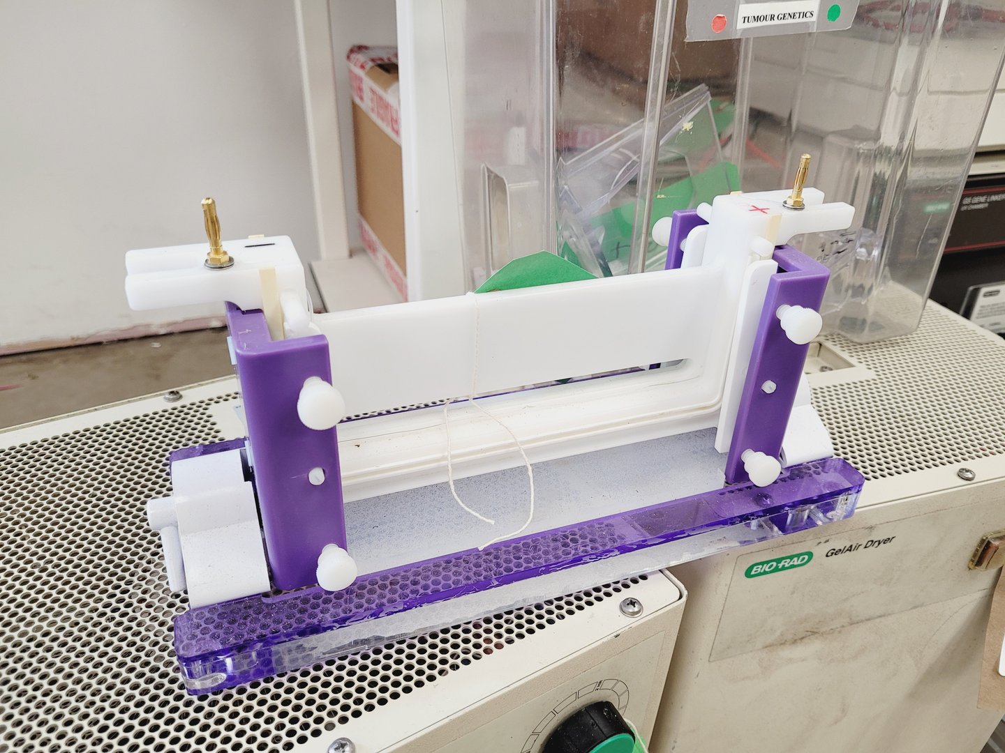 Image of Job Lot of Electrophoresis Tanks & Gel Dryers - Bio-Rad, Hoefer, Amersham Lab