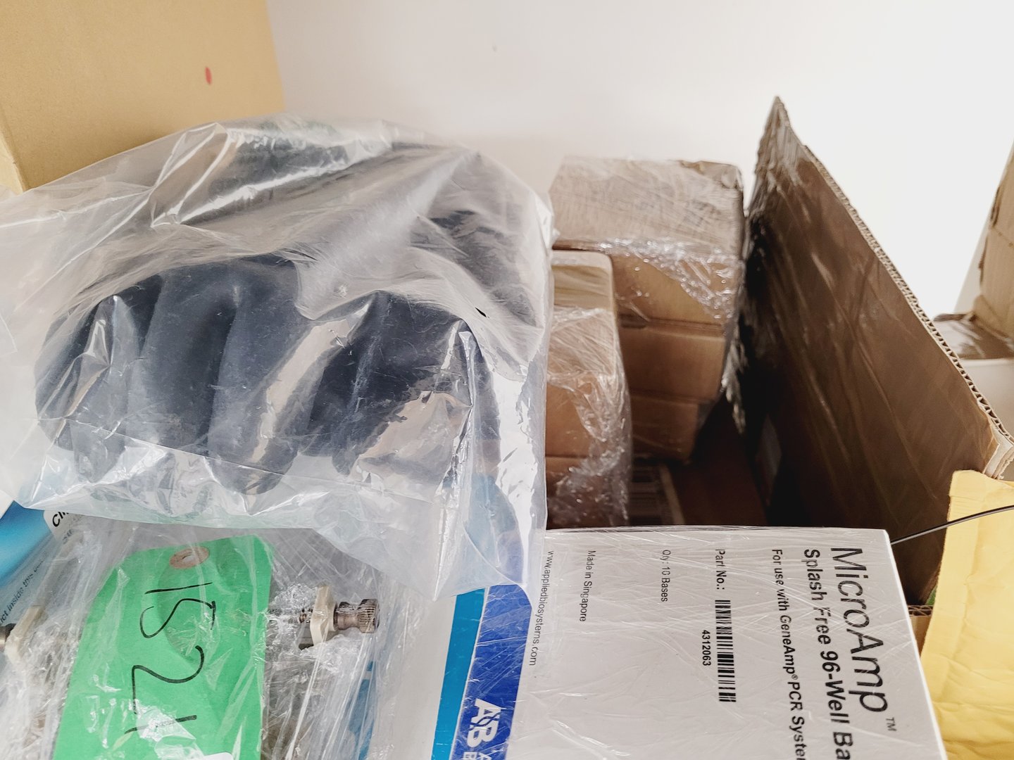 Image of Job Lot of Laboratory Plastic Consumables, Tubes, Tips, Plates, Stands, Filters 