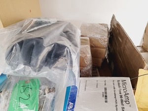 Thumbnail image of Job Lot of Laboratory Plastic Consumables, Tubes, Tips, Plates, Stands, Filters 