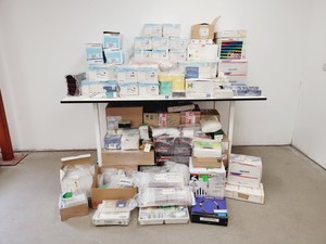 Thumbnail image of Job Lot of Laboratory Plastic Consumables, Tubes, Tips, Plates, Vials, Filters 