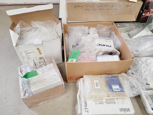 Thumbnail image of Job Lot of Laboratory Plastic Consumables, Tubes, Tips, Plates, Vials, Filters 