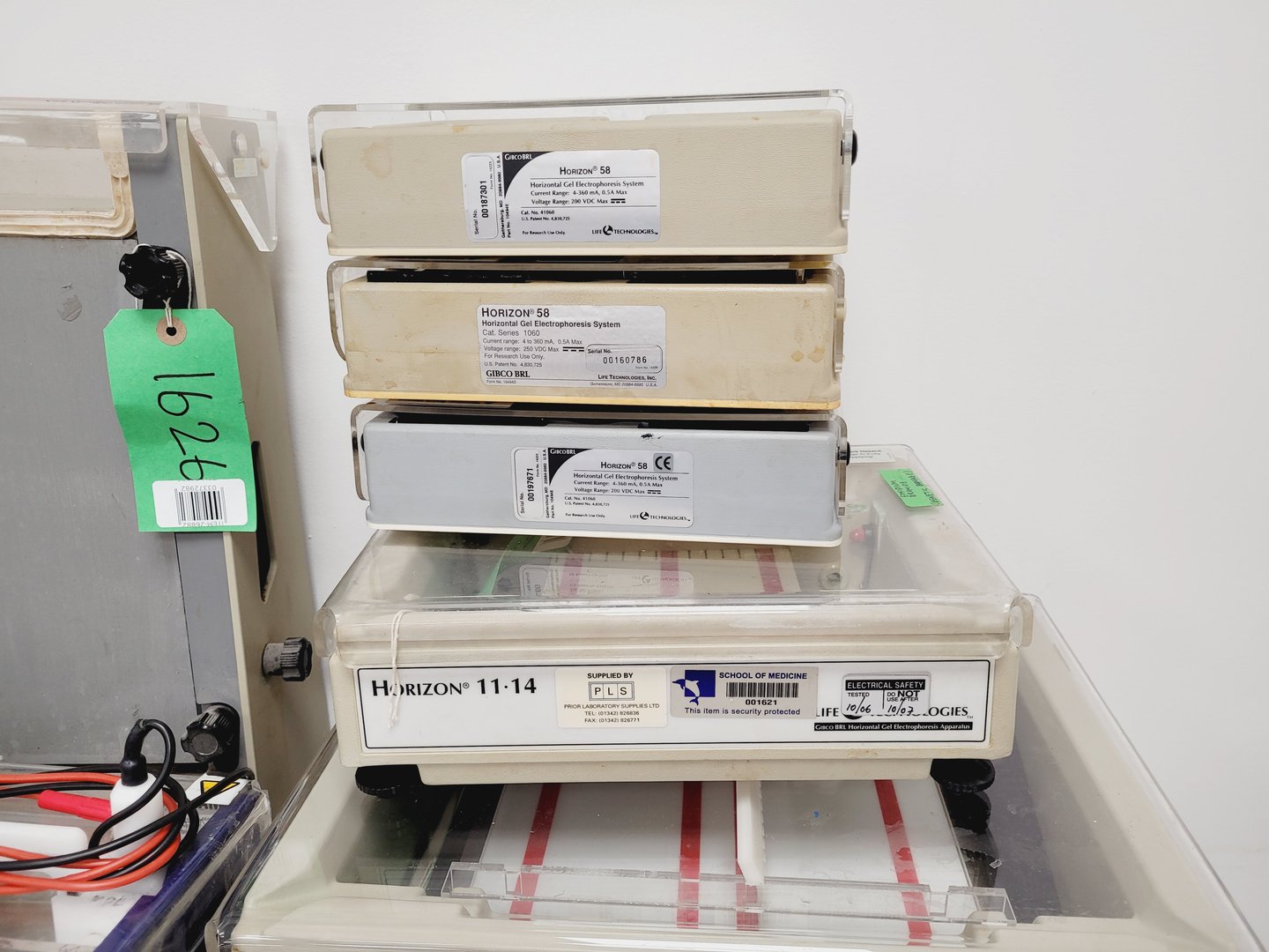 Image of Job Lot of Electrophoresis Tanks & Gel Dryers - Bio-Rad, Pharmacial, Flowgen Lab