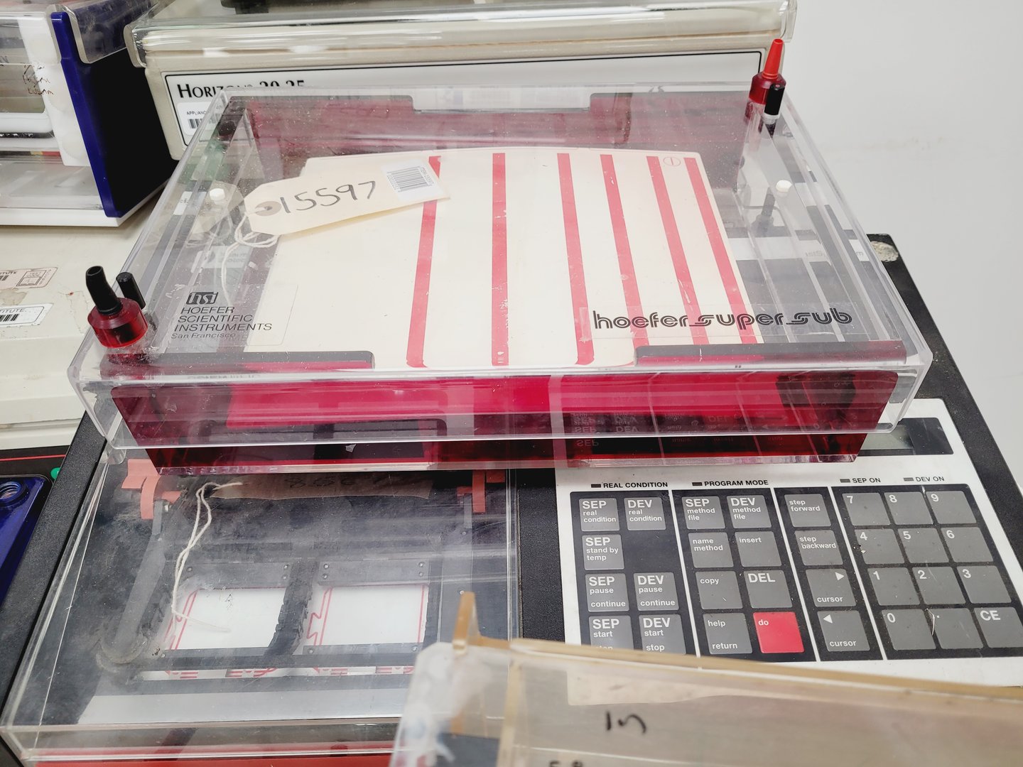Image of Job Lot of Electrophoresis Tanks & Gel Dryers - Bio-Rad, Pharmacial, Flowgen Lab