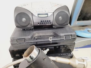 Thumbnail image of Large Job Lot of Multimedia AV/IT Equipment - Displays, Cameras, Keyboards, PCs 