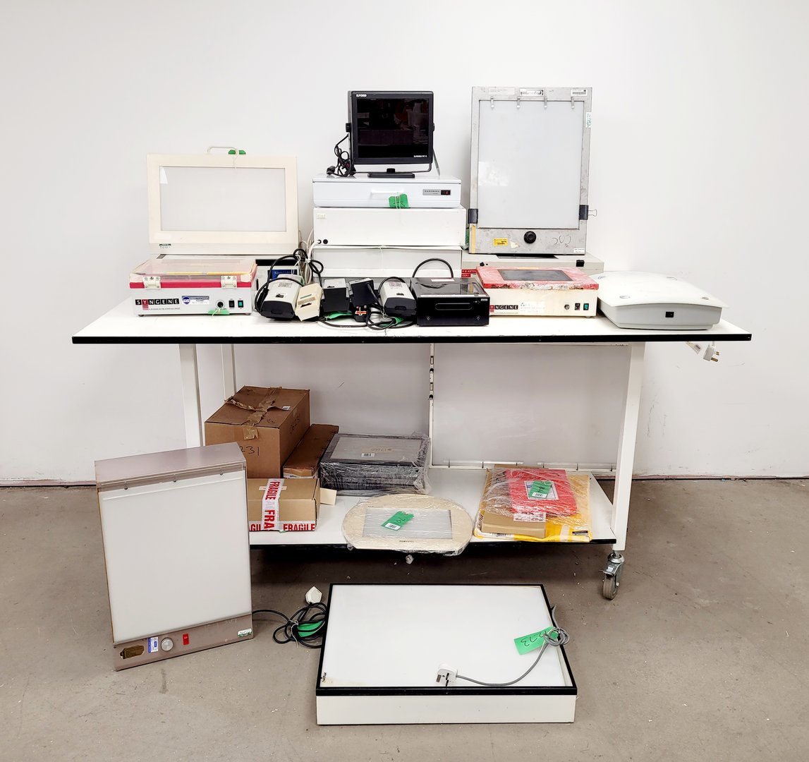 Image of Job Lot of Laboratory Light Boxes - X-Ray Viewing, UV Transilluminators Lab
