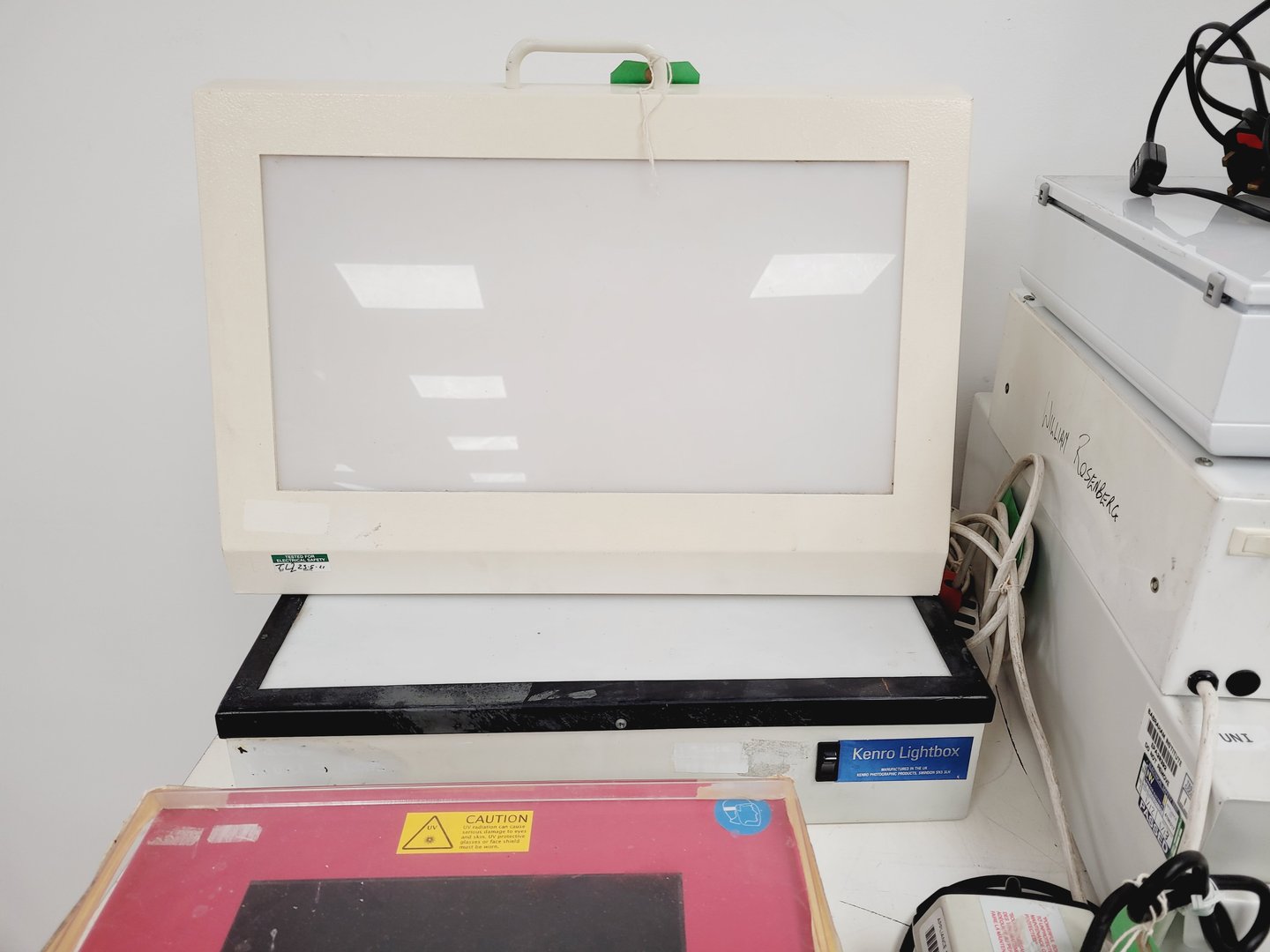 Image of Job Lot of Laboratory Light Boxes - X-Ray Viewing, UV Transilluminators Lab