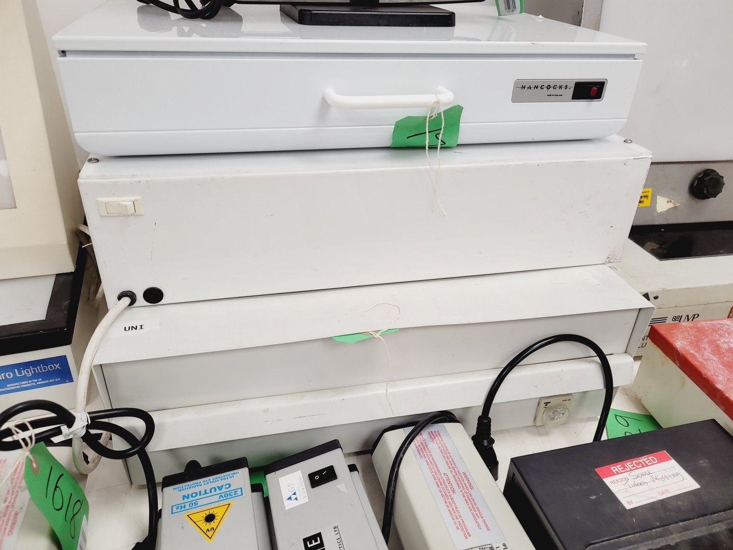 Image of Job Lot of Laboratory Light Boxes - X-Ray Viewing, UV Transilluminators Lab