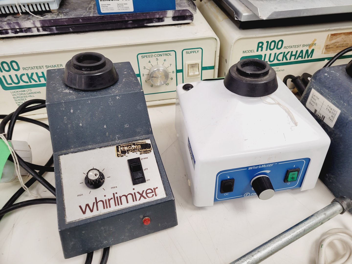 Image of Job Lot of Benchtop Laboratory Shakers & Mixers - Vortex, Roller, Platform Lab