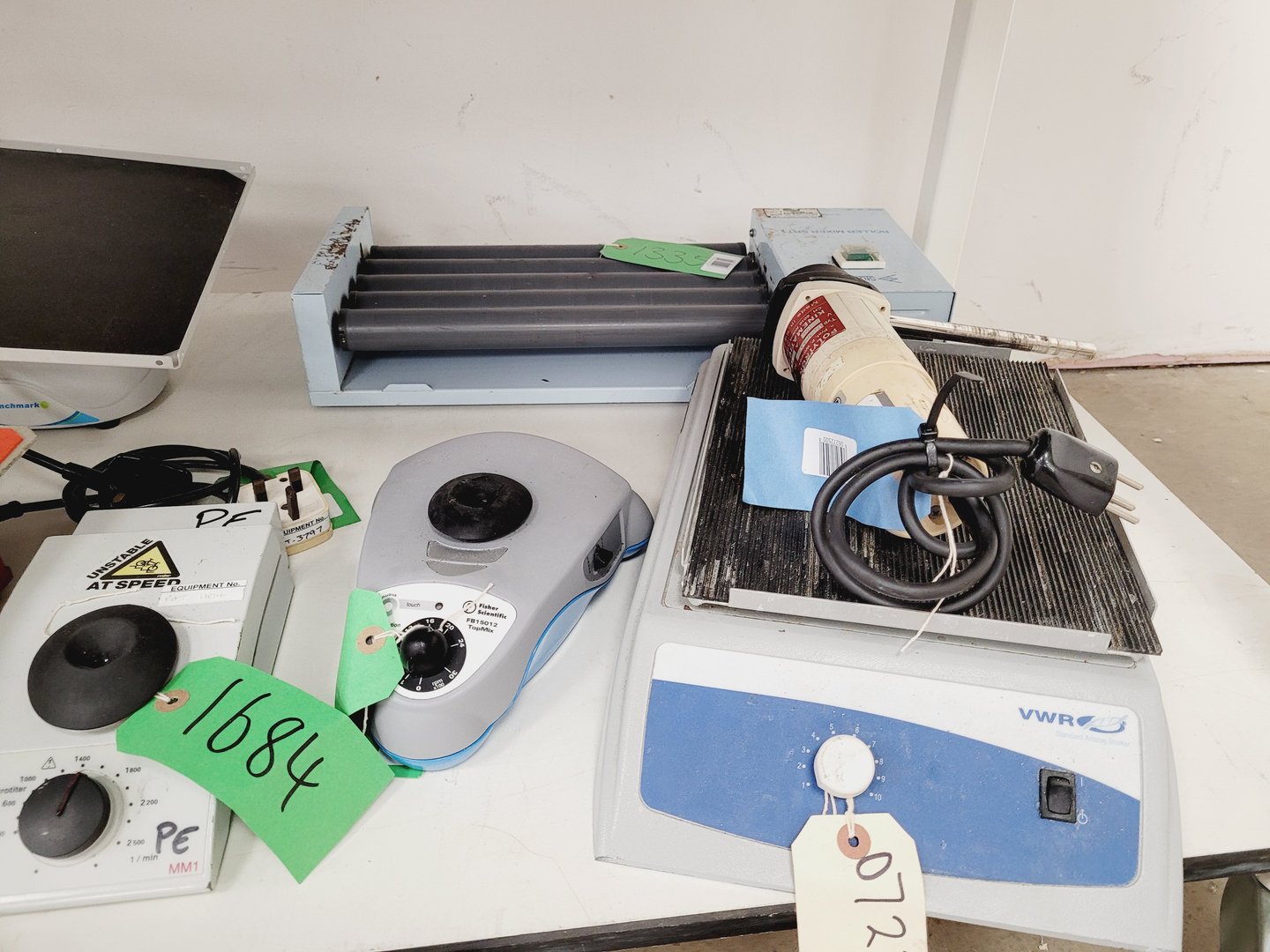 Image of Job Lot of Benchtop Laboratory Shakers & Mixers - Vortex, Roller, Platform Lab