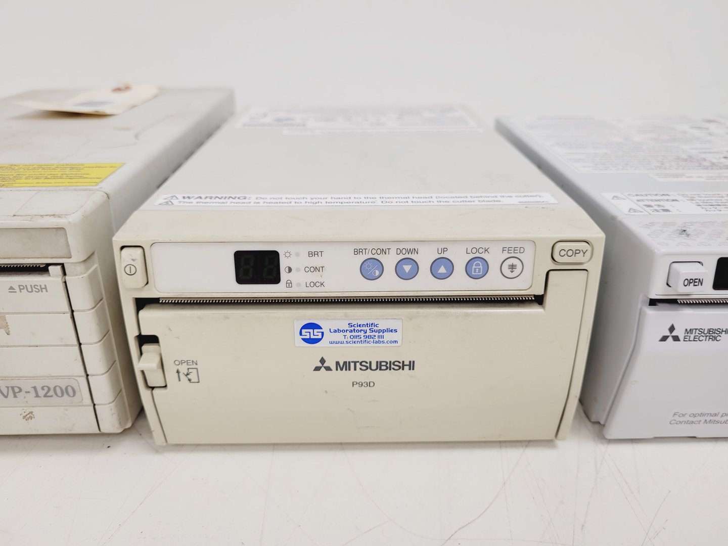 Image of Lot of Thermal Monochrome Thermal Digital Laboratory Printers - Mitsubishi, Sony