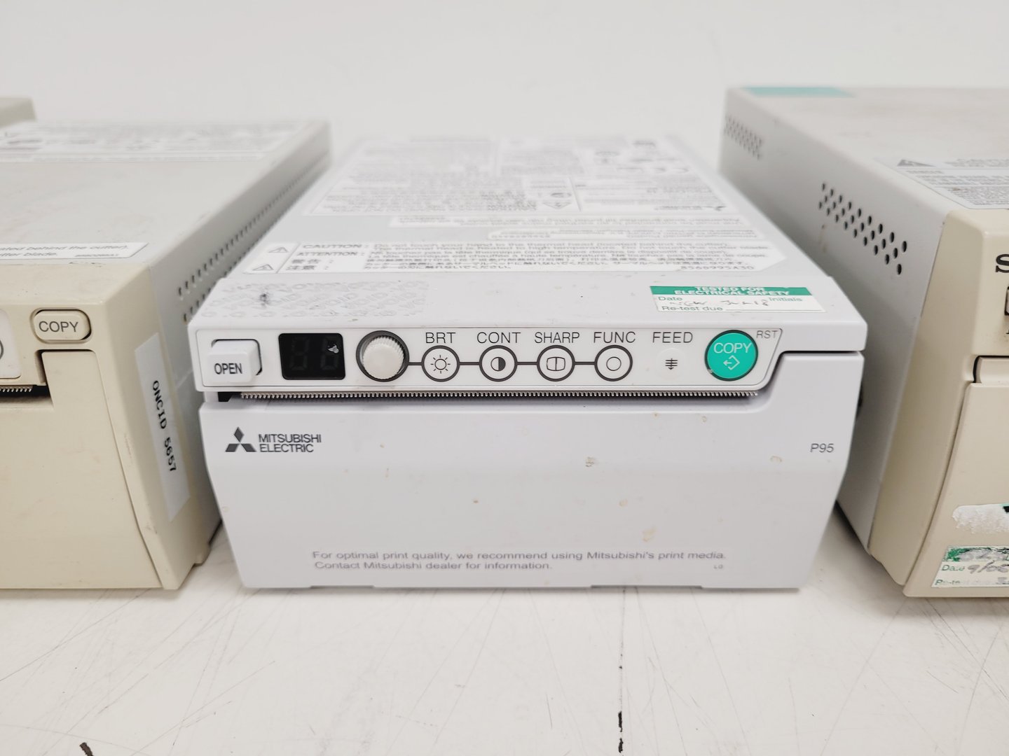 Image of Lot of Thermal Monochrome Thermal Digital Laboratory Printers - Mitsubishi, Sony