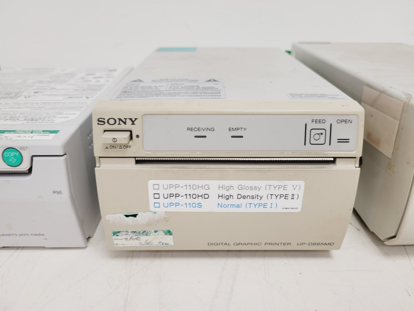 Image of Lot of Thermal Monochrome Thermal Digital Laboratory Printers - Mitsubishi, Sony