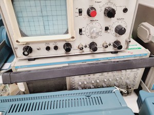 Thumbnail image of Job Lot of Laboratory Oscilloscopes - Phillips, Hameg, Tektronix, Topward, Lab