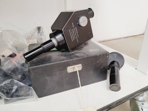Thumbnail image of Job Lot of Laboratory Benchtop Microscopes & Accessories - Swift, Vickers, Leitz