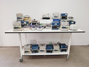 Thumbnail image of Job Lot of Benchtop Laboratory Centrifuges - MSE, Sanyo, Fisher, Eppendorf Lab