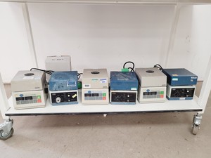Thumbnail image of Job Lot of Benchtop Laboratory Centrifuges - MSE, Sanyo, Fisher, Eppendorf Lab