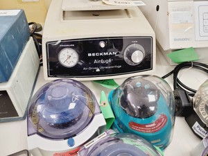 Thumbnail image of Job Lot of Benchtop Laboratory Centrifuges - MSE, Sanyo, Fisher, Eppendorf Lab